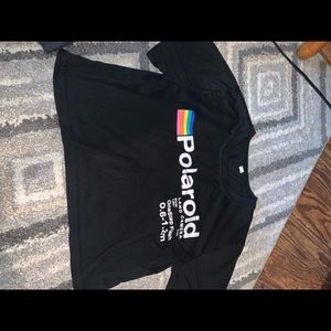 Polaroid crop top